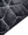 Fekete műnyúlszőrme szőnyeg 80 x 150 cm THATTA_858407