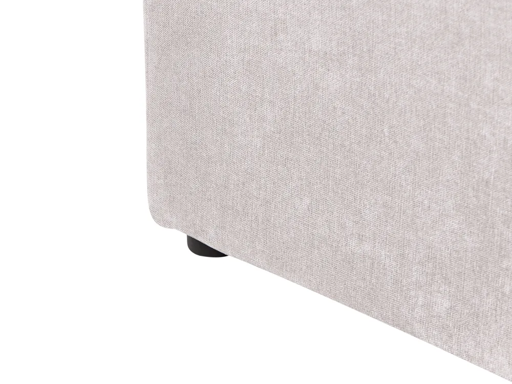 Letto contenitore CHALLANS Ciniglia Tortora 160 x 200 cm_1023084