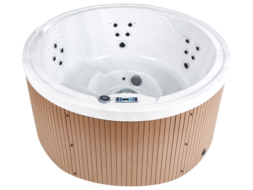 Jacuzzi exterior cu LED MARFIL Maro