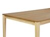 Dining Table 200 x 100 cm Light Wood ERMELO_897117