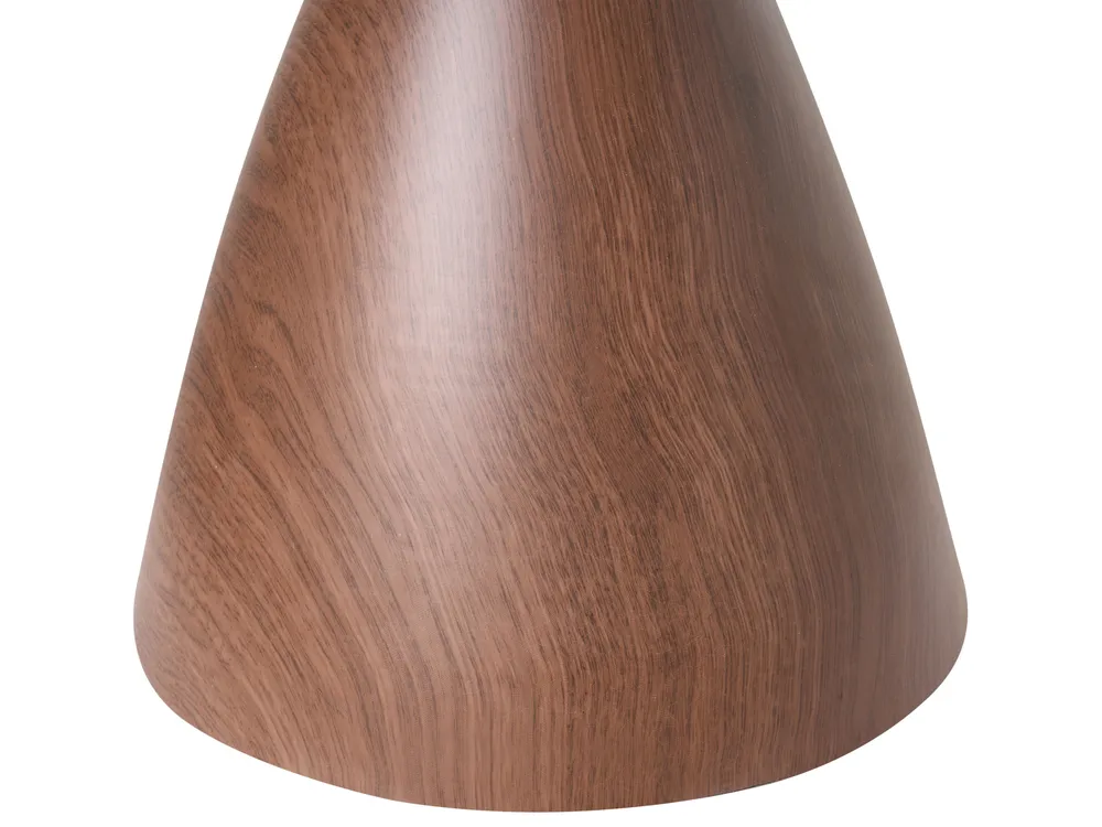 Side Table CORELLA Tempered Glass Brown_1006707