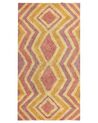 Teppich Baumwolle mehrfarbig 80 x 150 cm CANAKKALE_839428