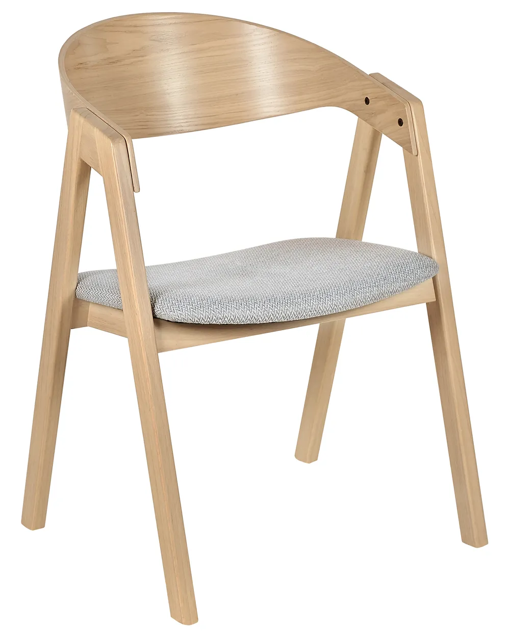 Set di 2 sedie da pranzo YUBA Legno Grigio chiaro_837228