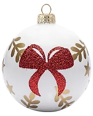 Set of 40 Baubles SNOWSPARK Glass Multicolour_1192157