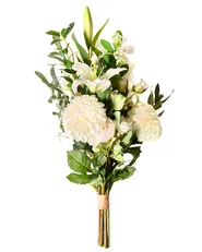 Bukiet sztucznych kwiatów PARREIRA 67 cm Biały_1028384