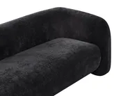 Sofa 3 Seater LEIREN Chenille Black_1028699
