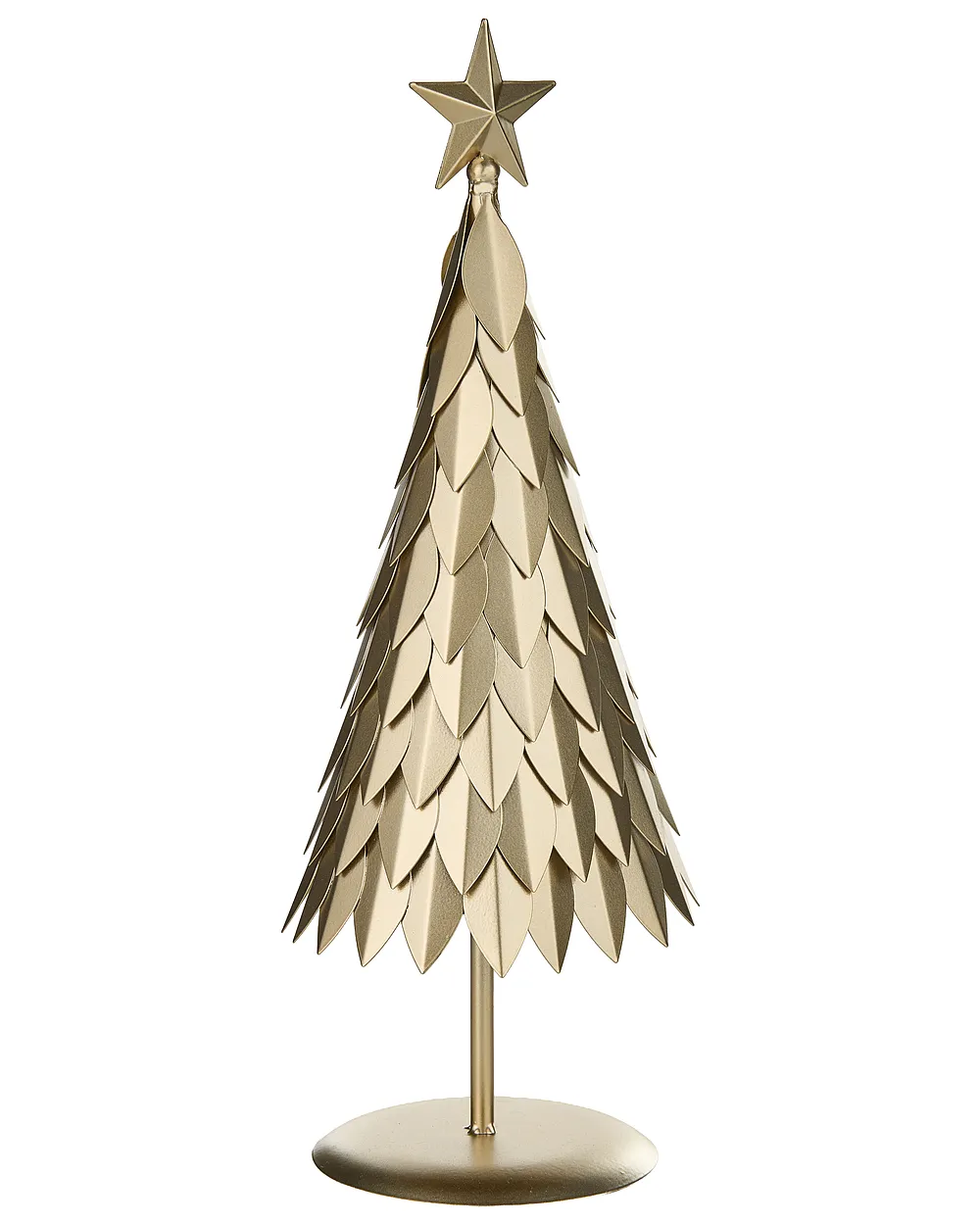Kétdarabos dekorfigura szett KEMIJOKI 41/48 cm Karácsonyfa Arany_1156606