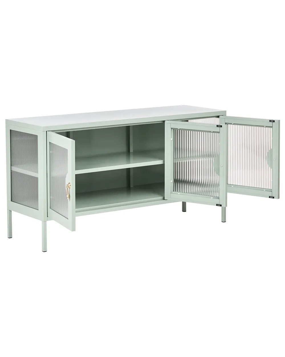Szafka 3-drzwiowa GLEORA Metal Miętowy_1046393
