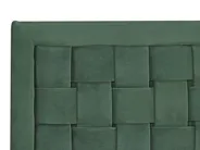 Bed Velvet LIMOUX 160 x 200 cm (EU King Size) Dark Green_775721