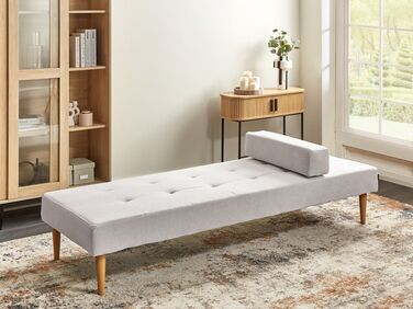 Fabric Chaise Lounge Off-White NIORT