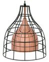 Metal Pendant Lamp Copper TRESA_803599