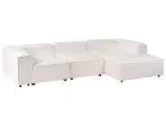 Modular Corner Sofa 4 Seater ARDAL Boucle Off-White Left Hand_908446