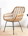 Dining Chair CANORA Rattan Natural