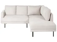 Divano angolare 4 posti BREDA Tessuto Beige chiaro Lato Sinistro_1078077