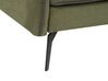 Left Hand Fabric Corner Sofa Green ALTAN_934959