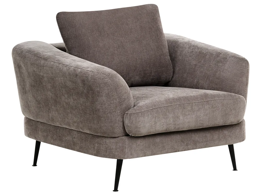Living Room Set 3 Seater KJAER Chenille Taupe_1006917