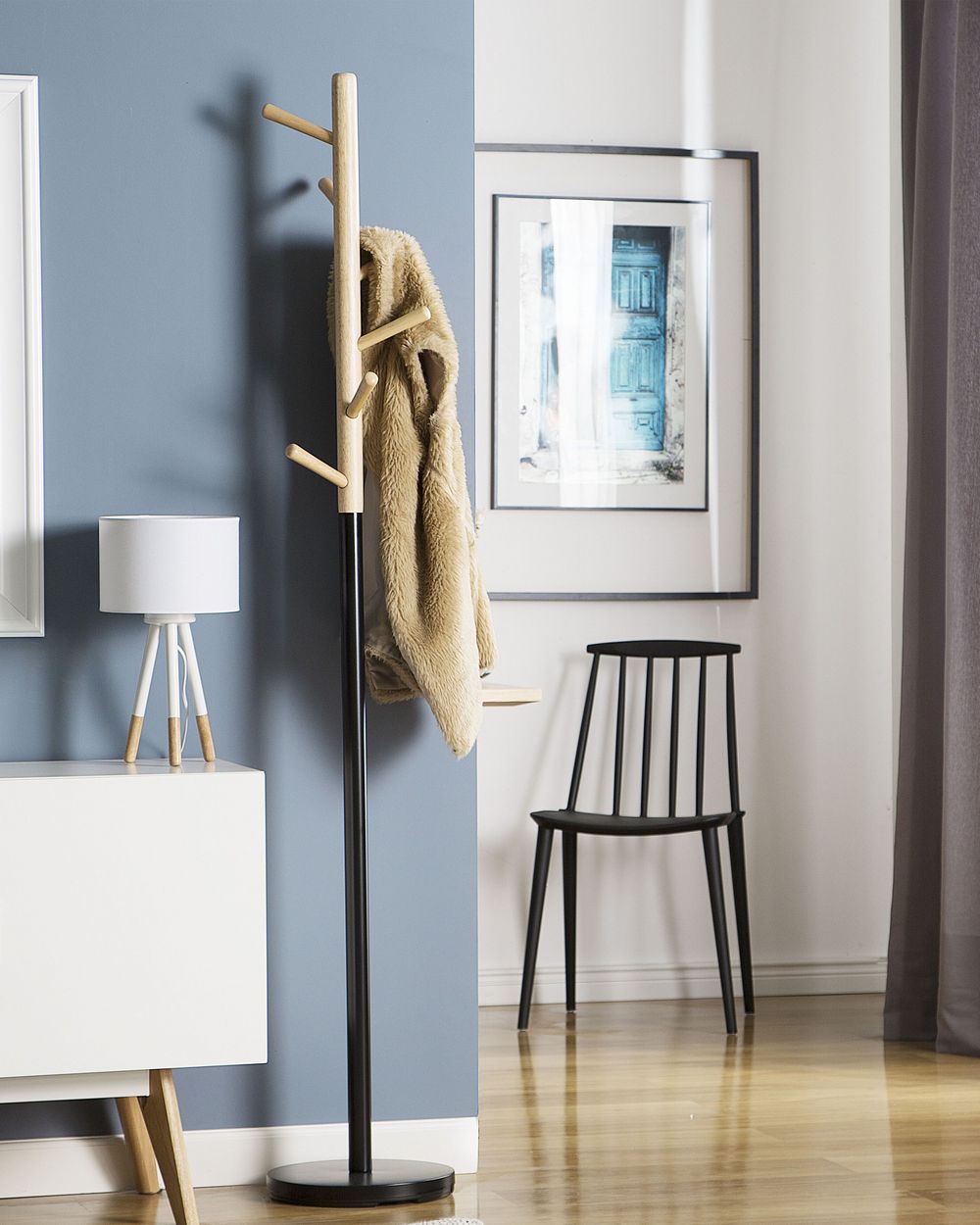 Coat Stand AUBUM Black