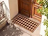 Doormat CARDONA Beige/ Brown 55 x 120 cm Coir