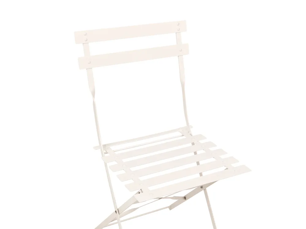 Bistro Set FIORI Metal Off-White_1063528