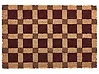 Doormat VILLASIS Beige/ Brown 60 x 90 cm Coir