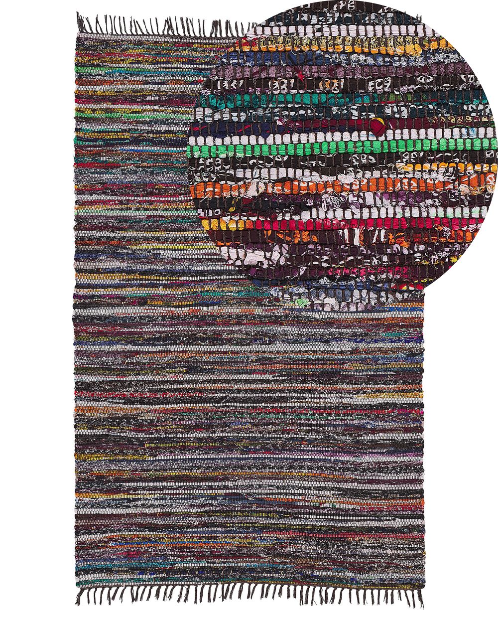 Gulvtæppe DANCA Sort 140 x 200 cm