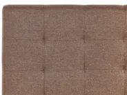 Bed Fabric LA ROCHELLE 180 x 200 cm (EU Super King) Brown_833081