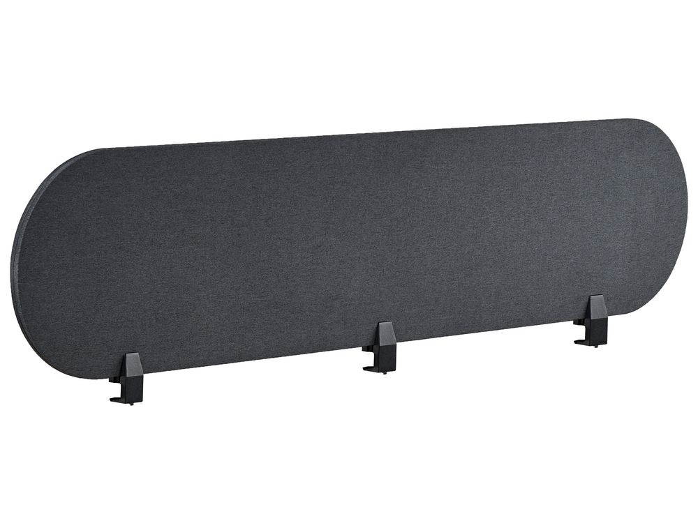 Skrivebordsdeler SPARKY 180 x 40 cm Mørkegrå