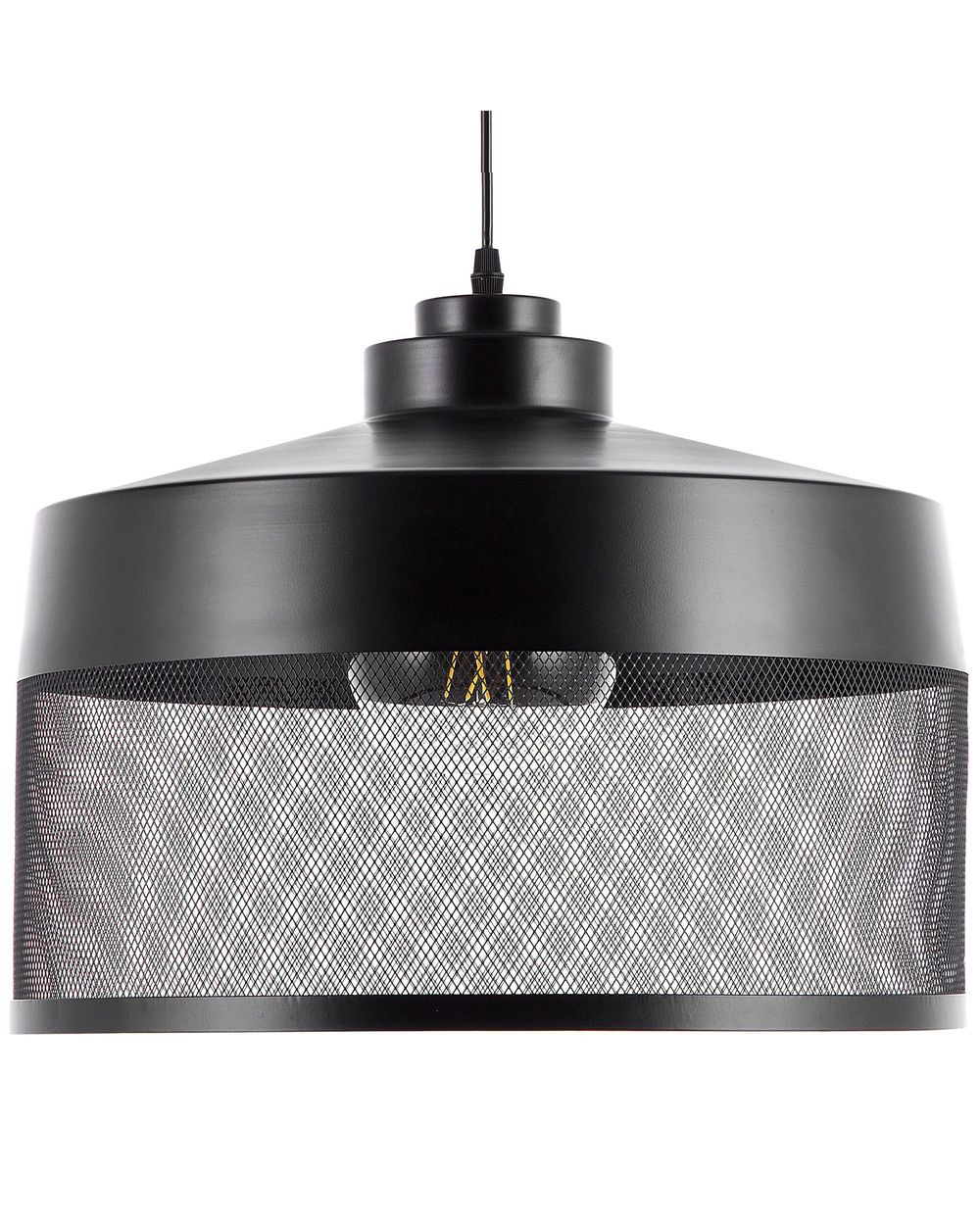 Candeeiro suspenso CARDENER Metal Preto