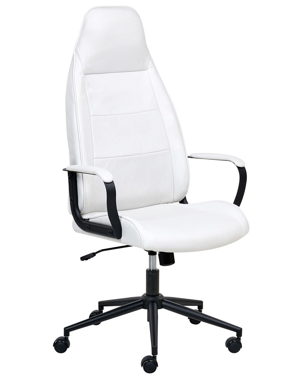 Cadeira de escritório REBEL Tecido Branco creme