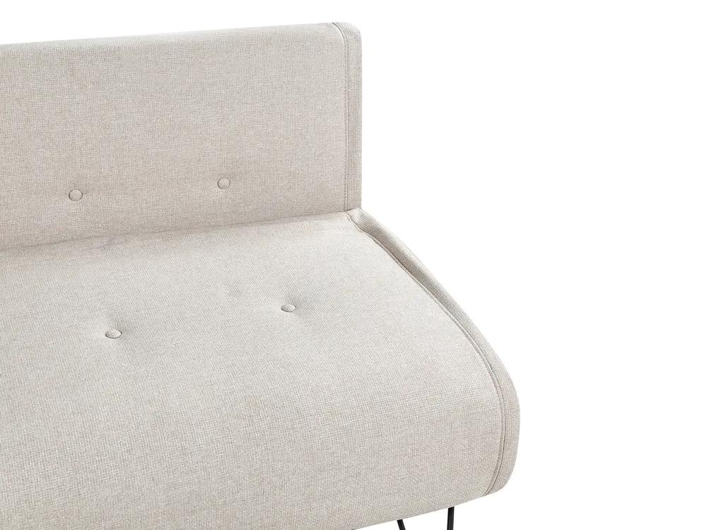 Living Room Set 3 Seater VESTFOLD Fabric Light Beige_930366