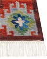 Tapis kilim en laine multicolore 200 x 300 cm ZOVUNI_859334