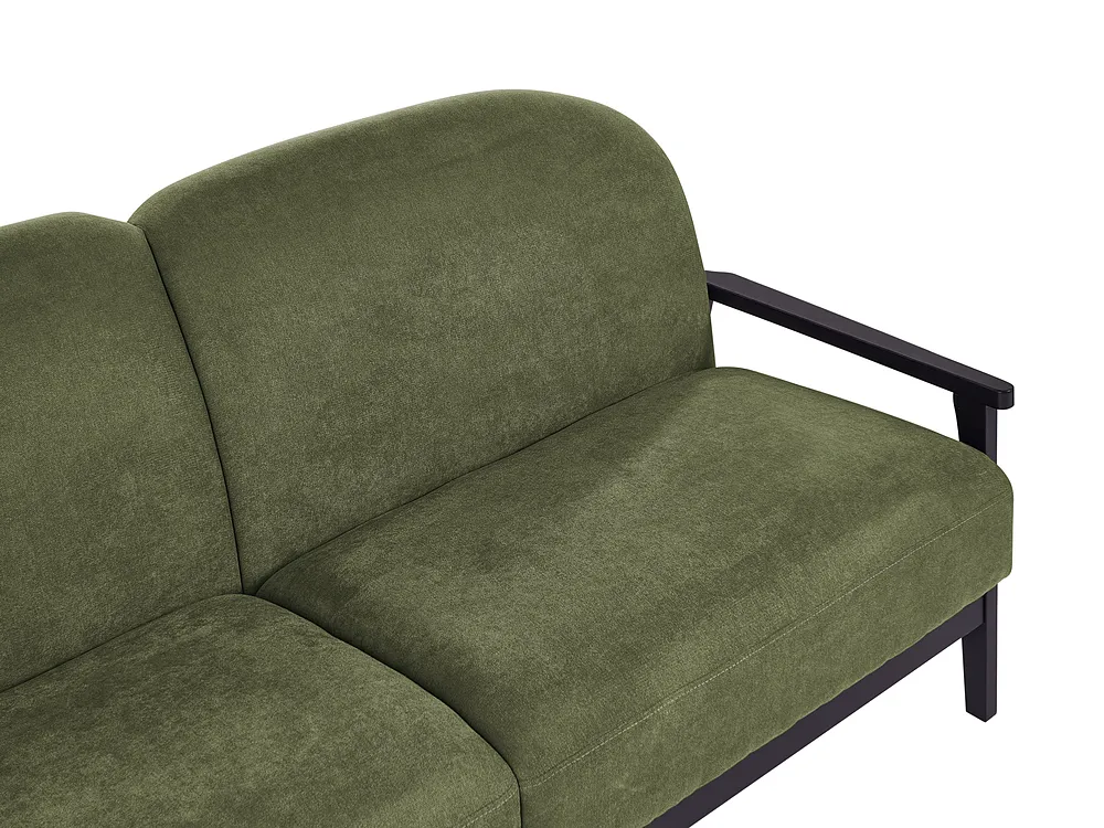 Sofa dla 3 osób PILARNE Zielony_1159672