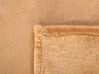 Couvre-lit beige sable 200 x 220 cm BAYBURT_850721