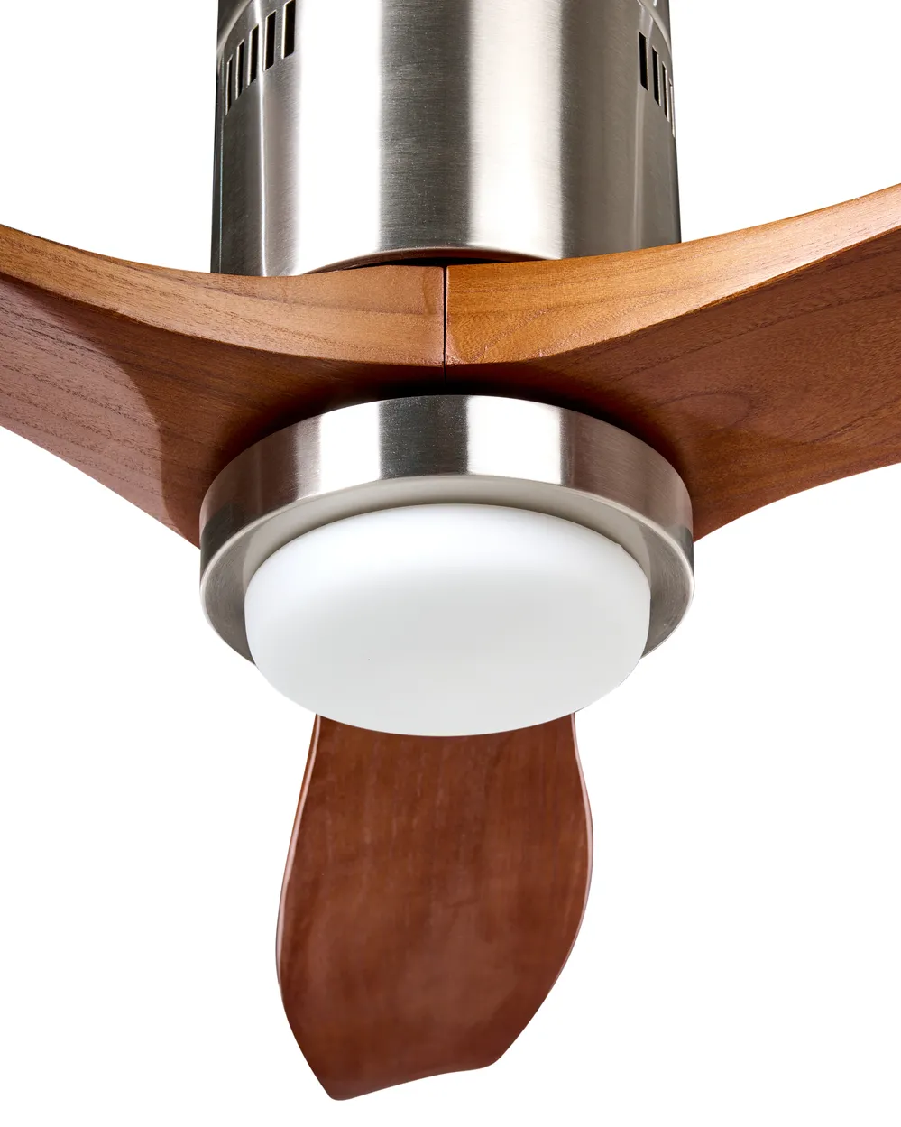 Ceiling Fan with Light PIAYE with Remote LED Brown_1032109