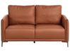 Sofa dla 2 osób CILENS Złoty brąz
