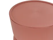 Set of 2 Side Tables ATACAMA 32/40 cm 32/40 cm Teal Orange_1172226
