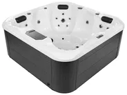 Outdoor Hot Tub with LED LASTARRIA White_877242