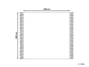 Coperta per picnic MOUZA 200 x 200 cm Beige_945014