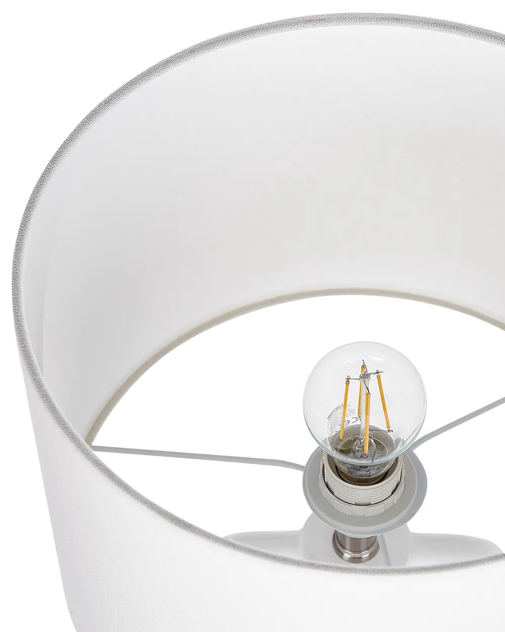 Table Lamp LABRADA Ceramic White_878703