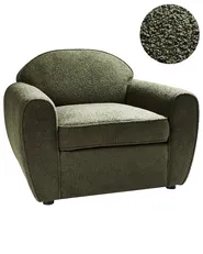 Armchair ELLEDE Boucle Dark Green_959907