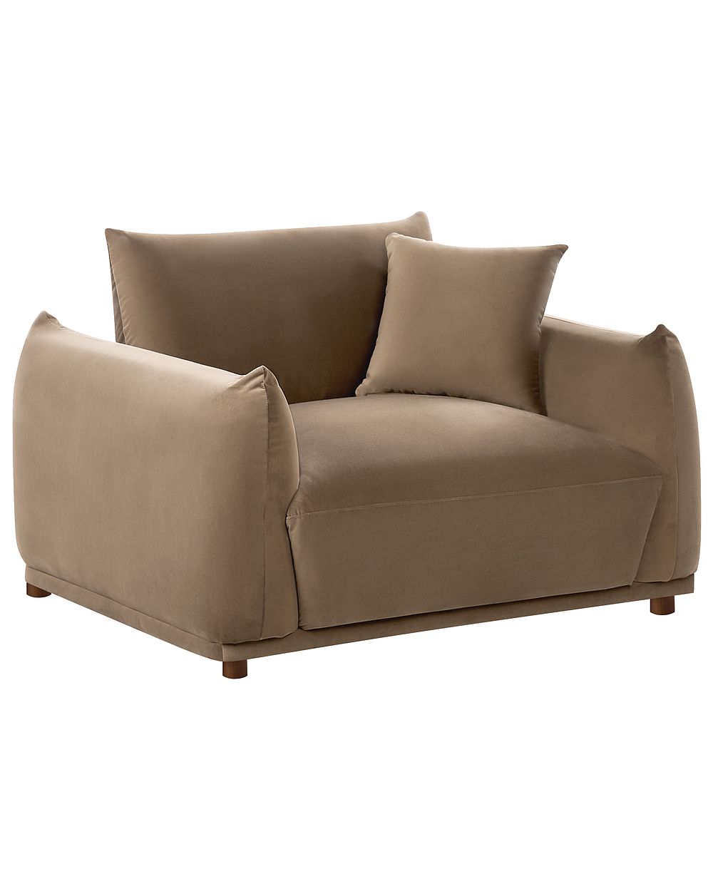 Sillón JUBEK Terciopelo Marrón