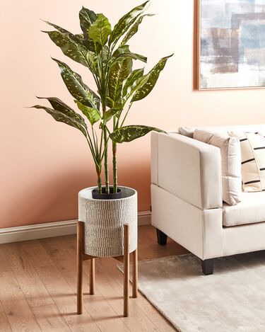 Plant Pot Stand 30 x 30 x 59 cm Grey PINSAPO