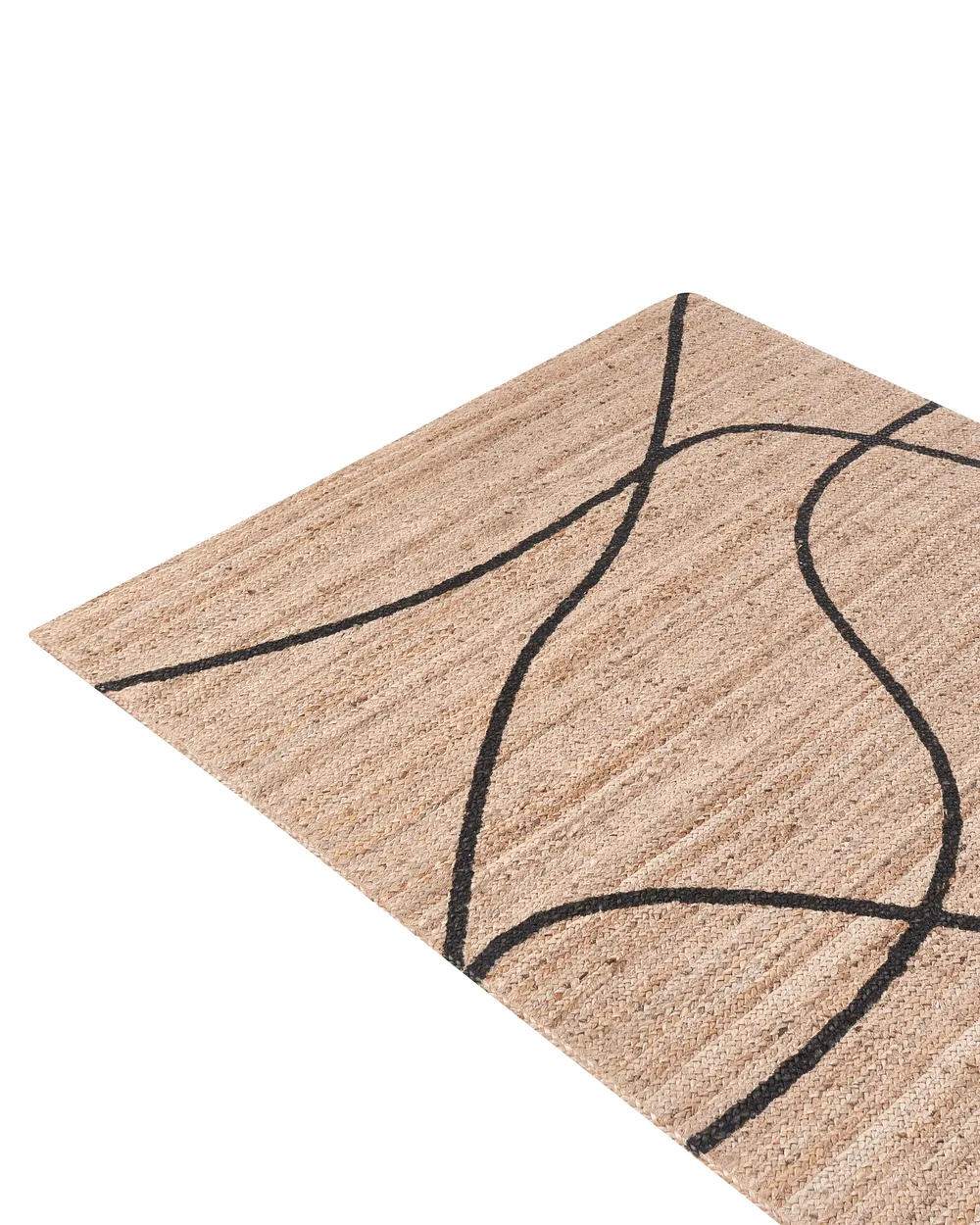 Tappeto GHOTA Beige 160 x 230 cm Iuta_1040386