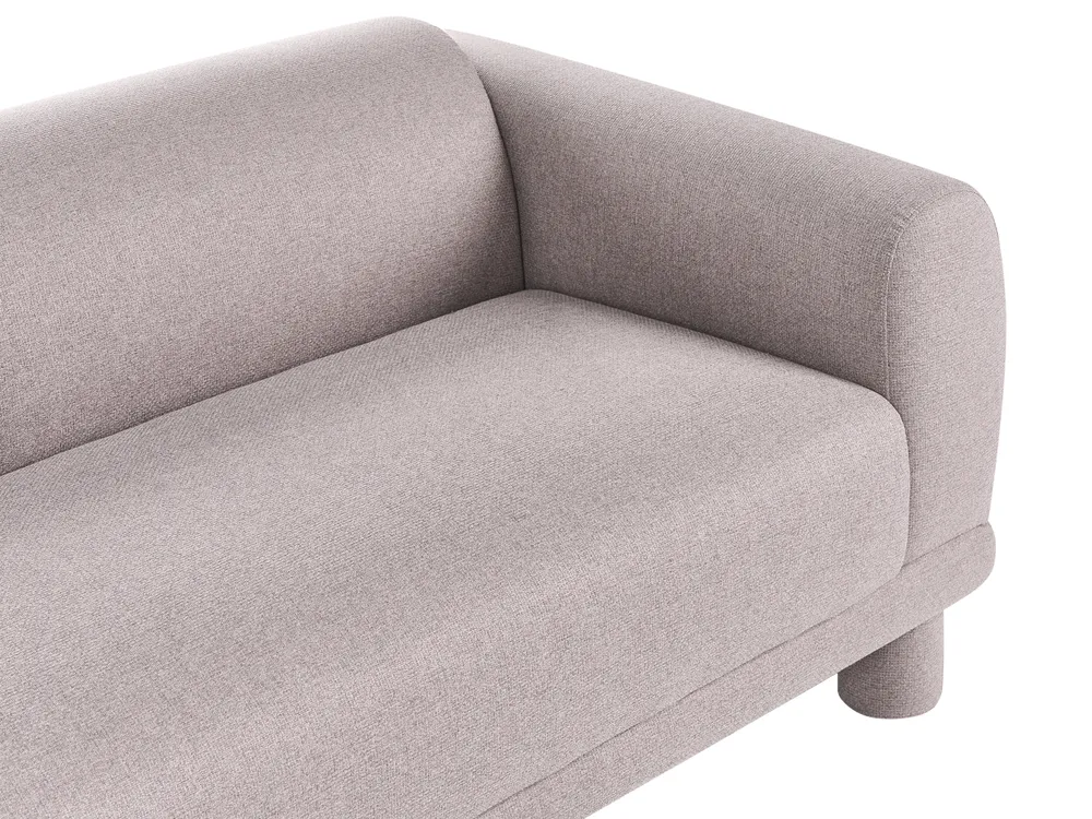 Sofa 3 Seater PORI Fabric Taupe_1060012