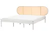 Bed PE Rattan BOULIN 180 x 200 cm (EU Super King) Beige