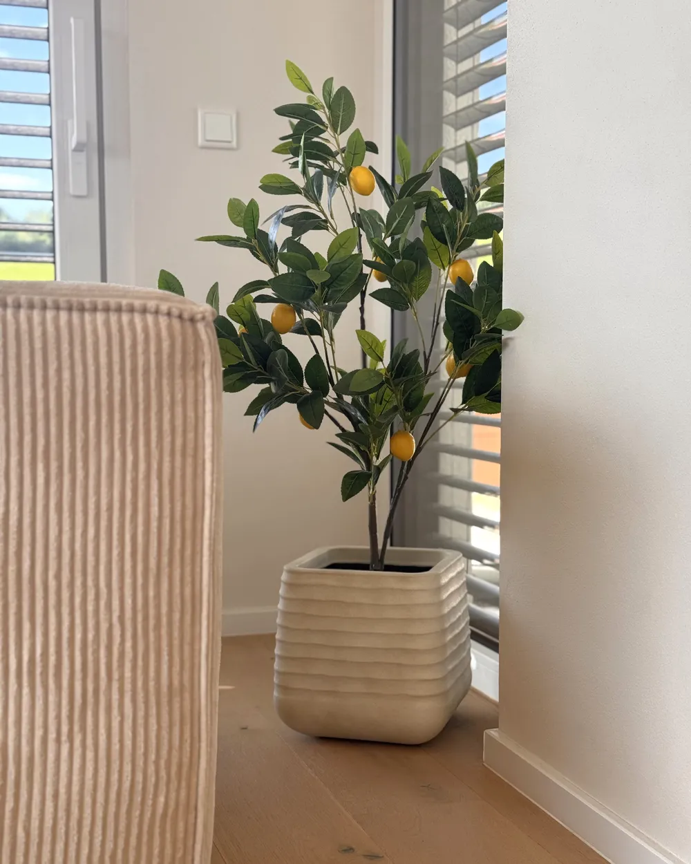 Pianta artificiale LEMON TREE 105 cm Verde_1020474
