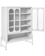 Szafka 2-drzwiowa SOLETTA Metal Biały_1051529