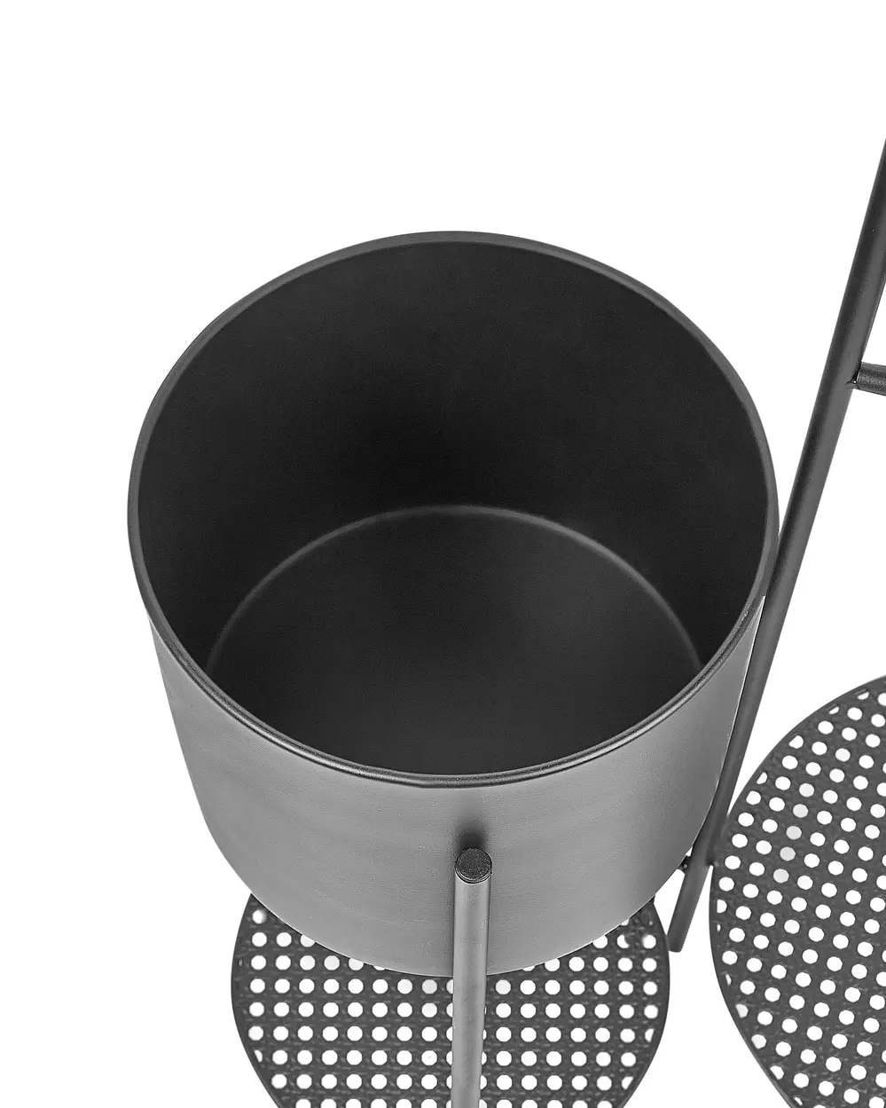 Supporto Per Piante In Metallo Stile Nordico, Portavaso In Ferro, Per Soggiorno E Balcone, Colore Nero (Varie Misure)