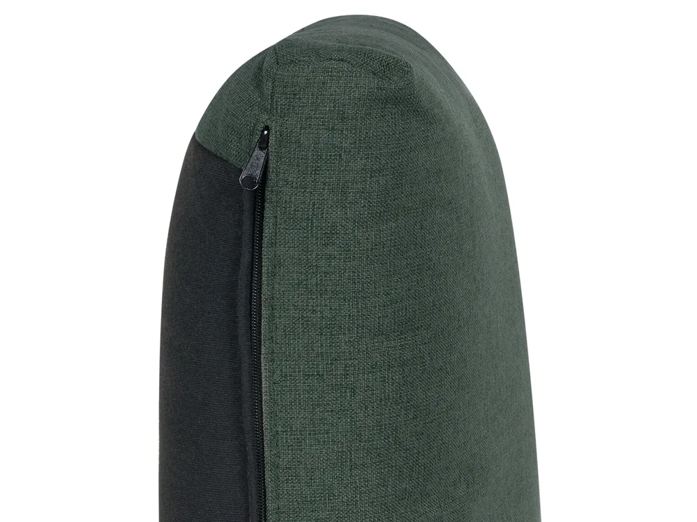 Divano modulare a U 5 posti UNSTAD Tessuto Verde scuro_893443