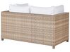 Set da giardino 4 posti rattan bianco MILANO_929444